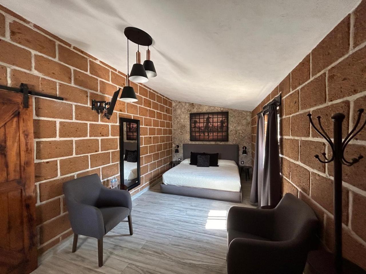 Cabanas, Suites Y Habitaciones Rancho San Jorge Берналь Экстерьер фото