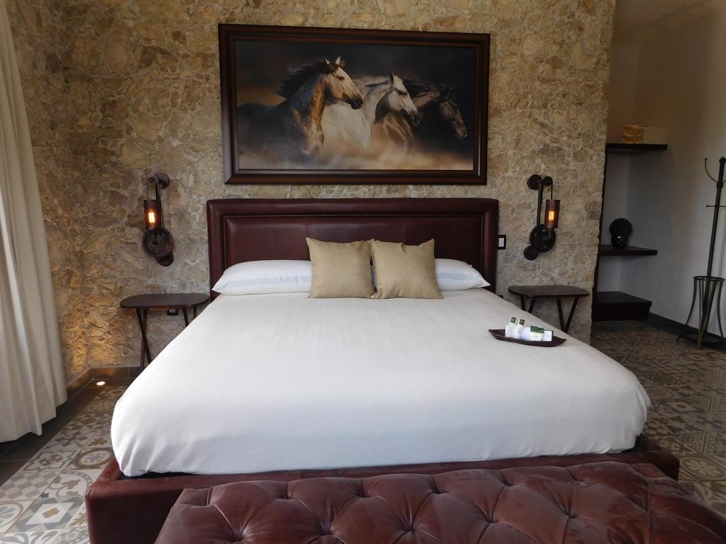 Cabanas, Suites Y Habitaciones Rancho San Jorge Берналь Экстерьер фото
